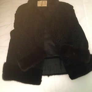 Black Mink & Velour Isabell Gerhart Jacket